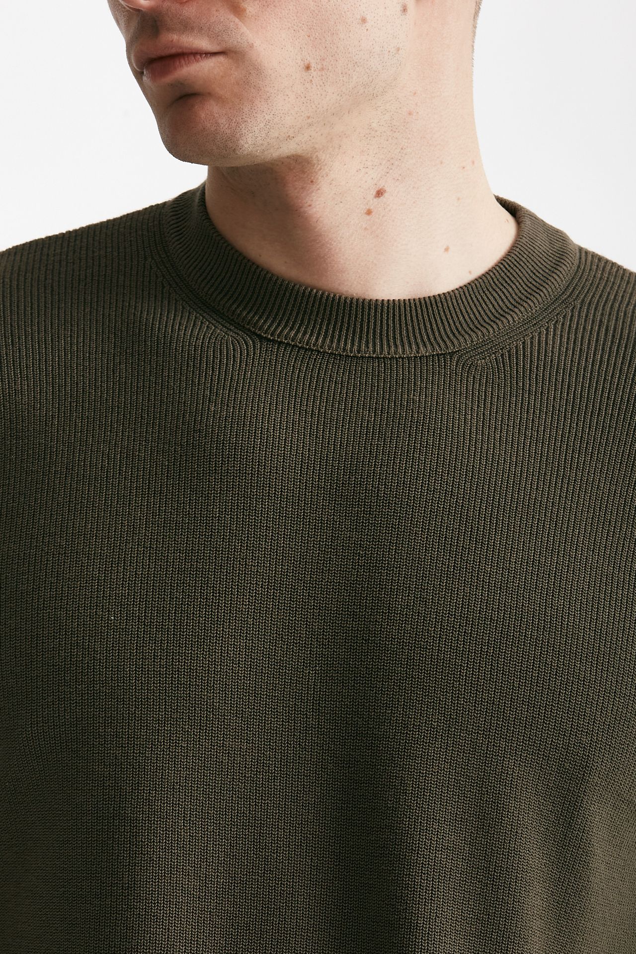 t-shirt in cotone lavato marrone men Atomo factory - 5