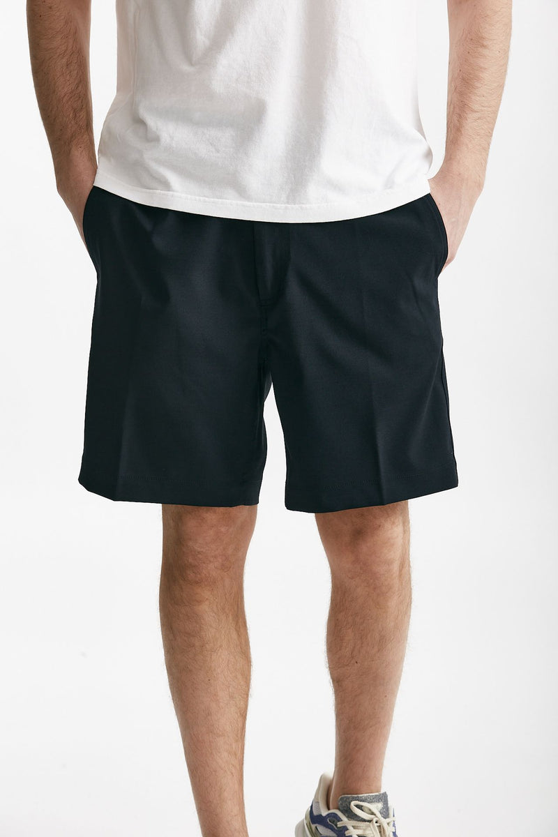 bermuda poliestere e lana stretch blu men Covert