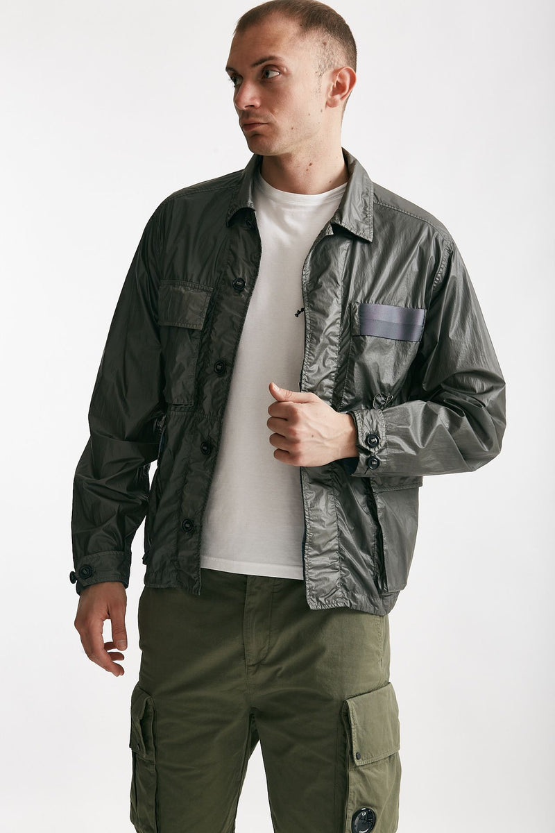 overshirt grigio poliammide cs ii men C.p. company