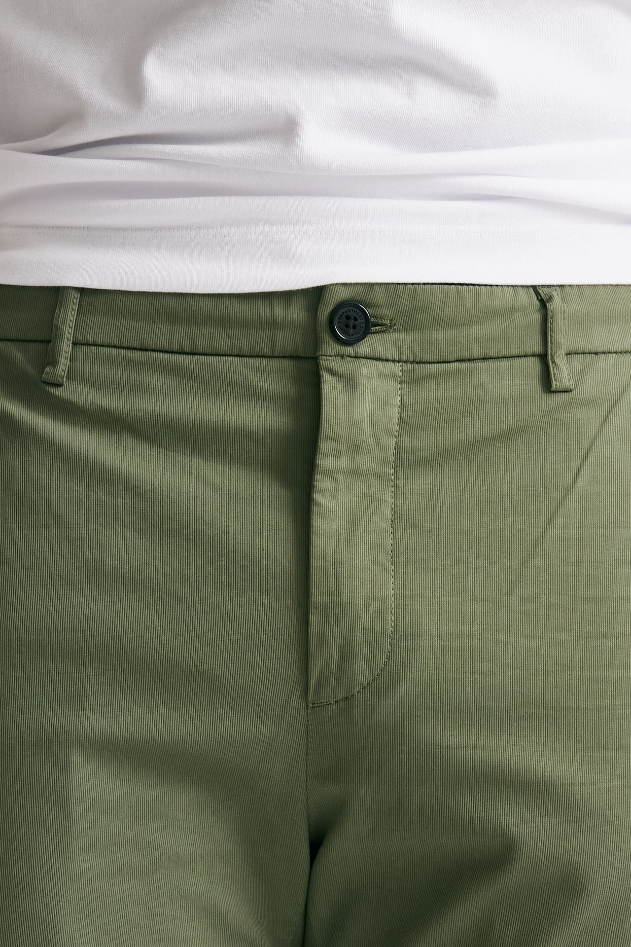 pantalone prince in cotone stretch verde men Department five - 5