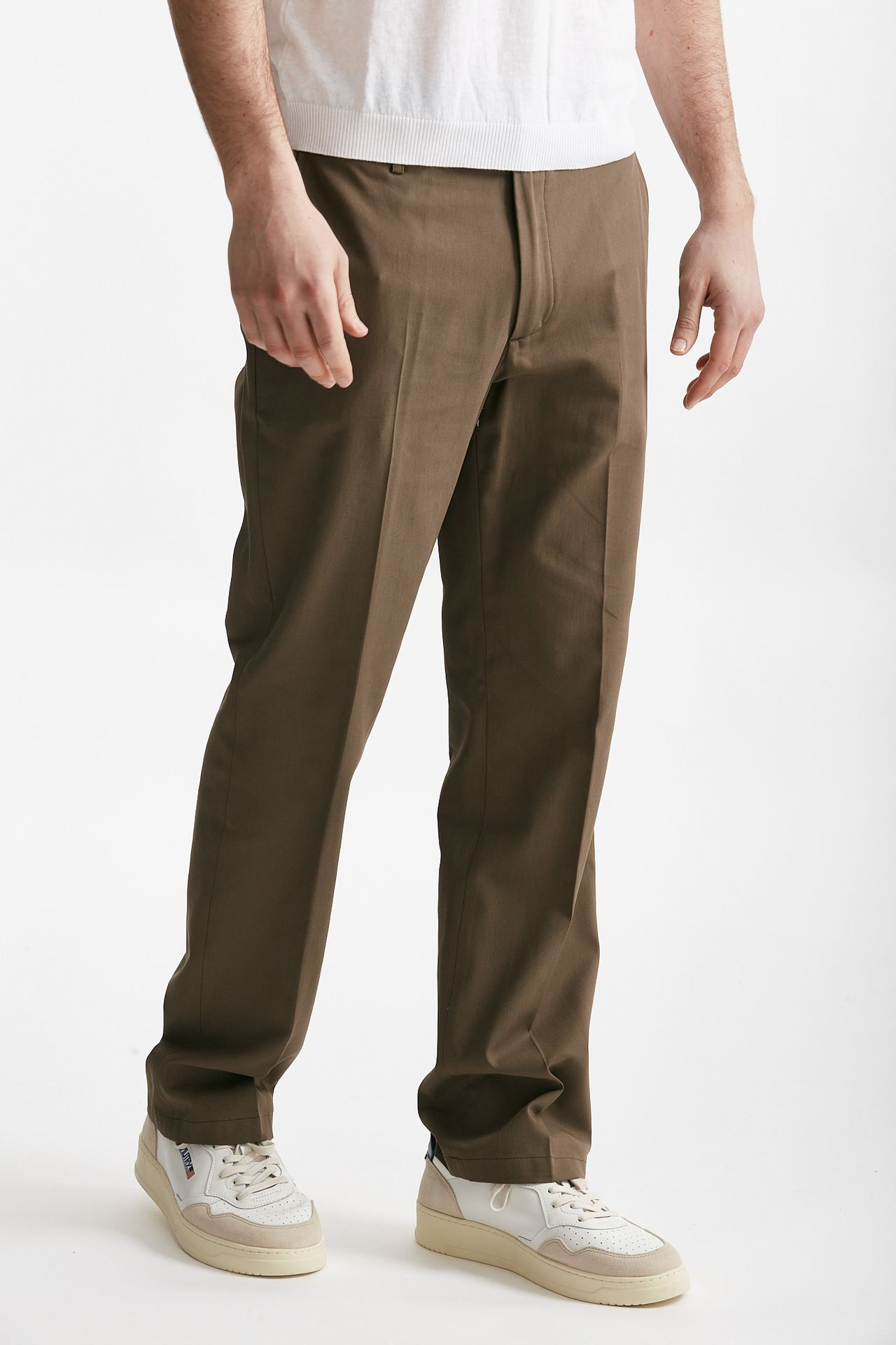 pantalone in cotone fermo warren noce men Department five - 3