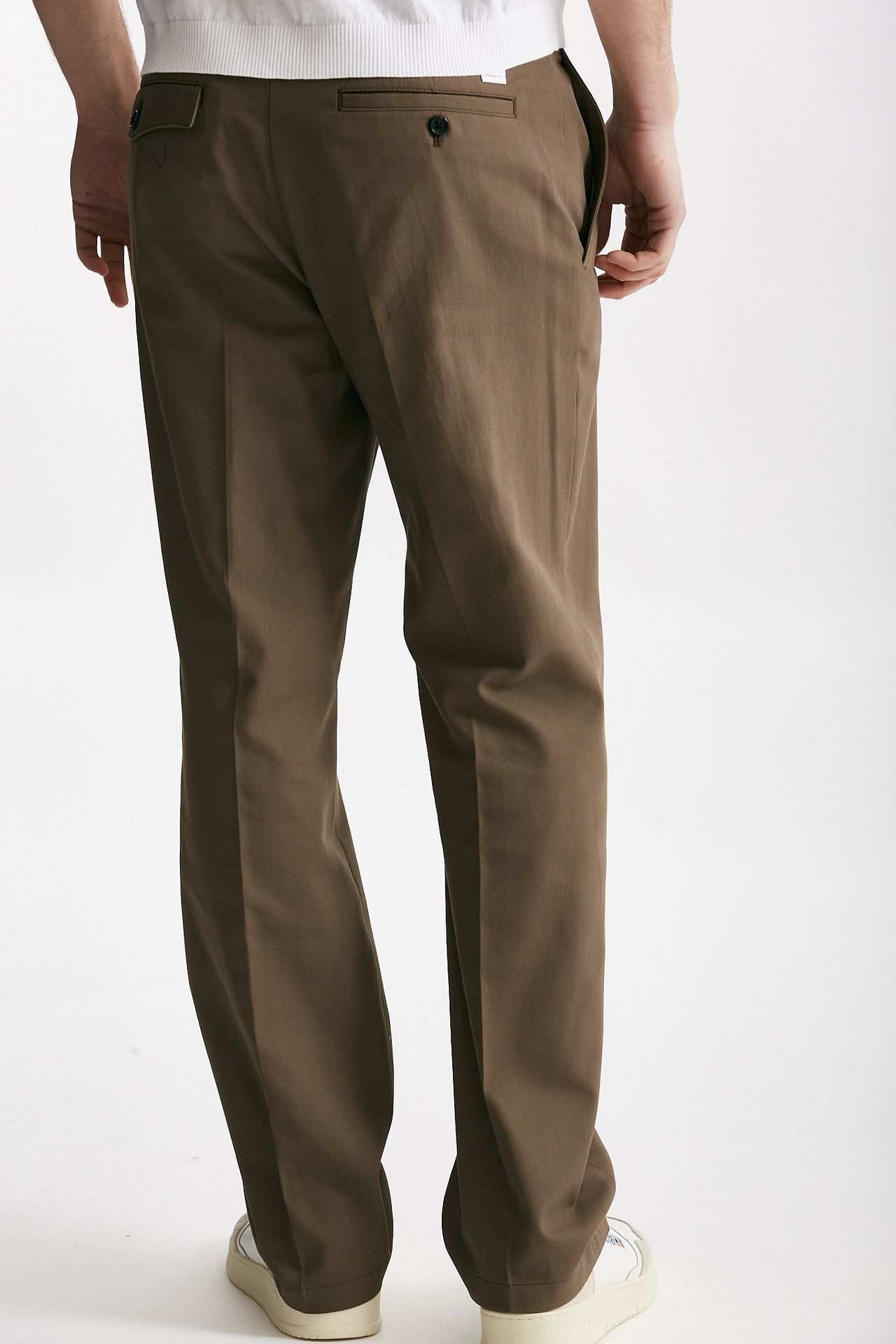 pantalone in cotone fermo warren noce men Department five - 4