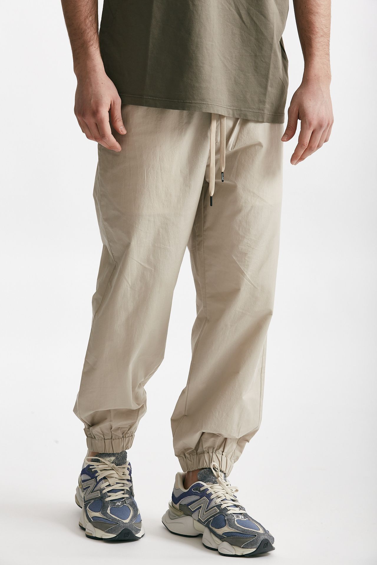 pantalone in cotone e poliestere inigo beige men Department five - 4