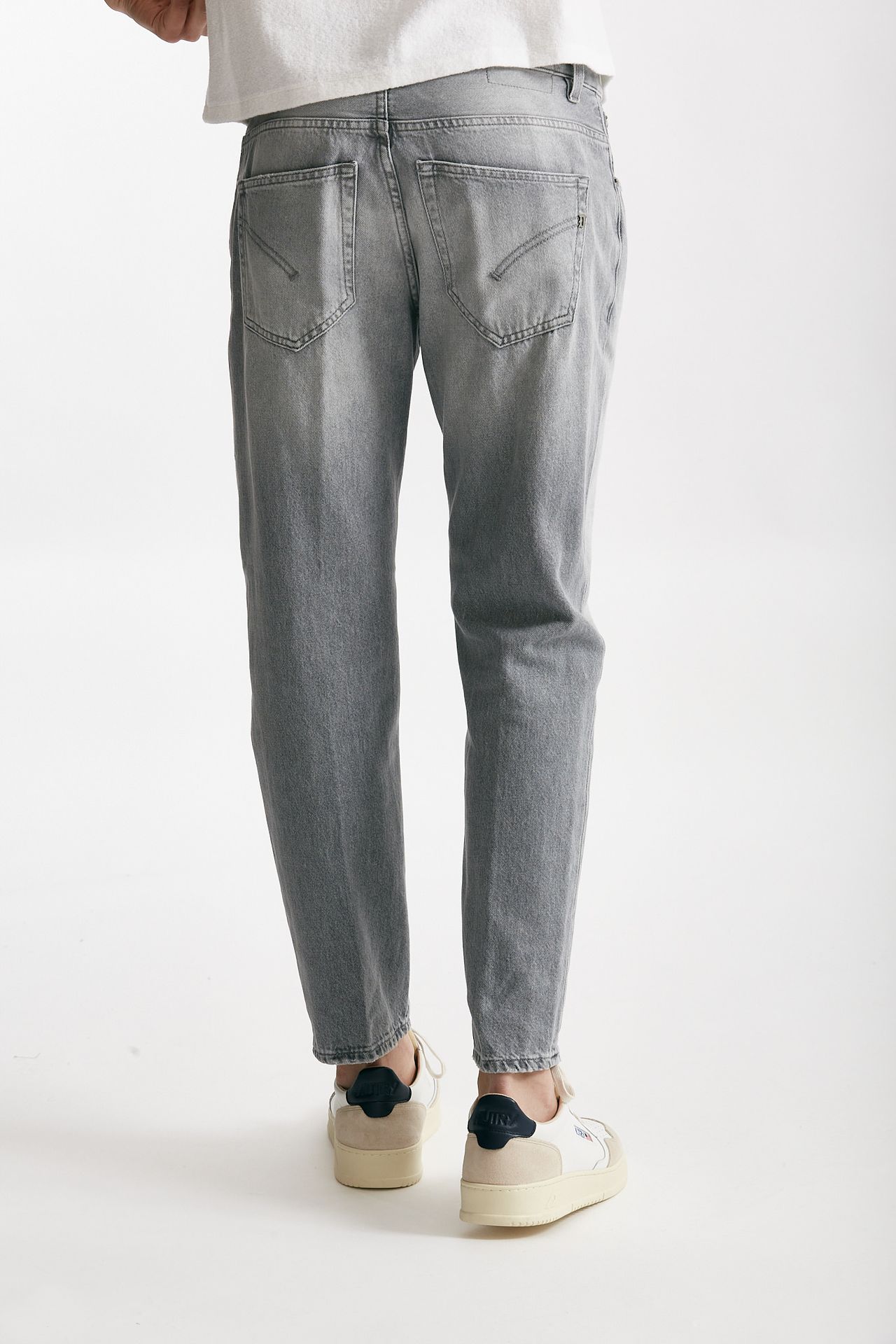 jeans brighton grigio chiaro men Dondup - 3