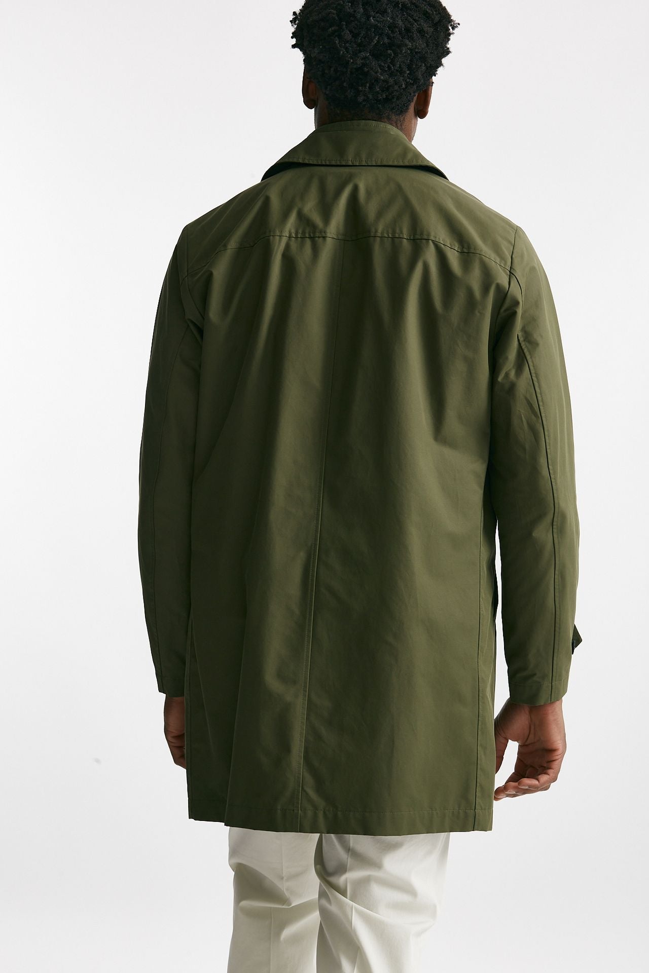 soprabito in cotone e nylon verde men Fay - 3