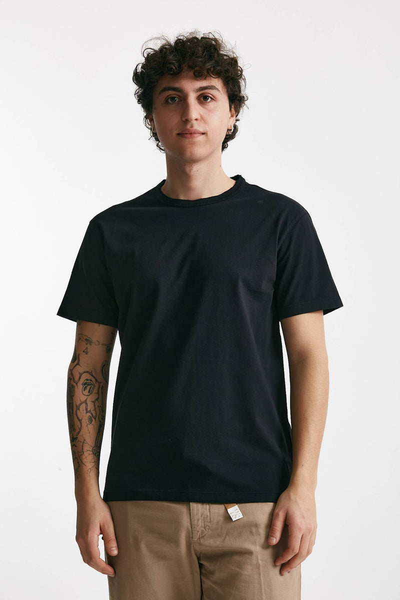 t-shirt in cotone nero men Grifoni