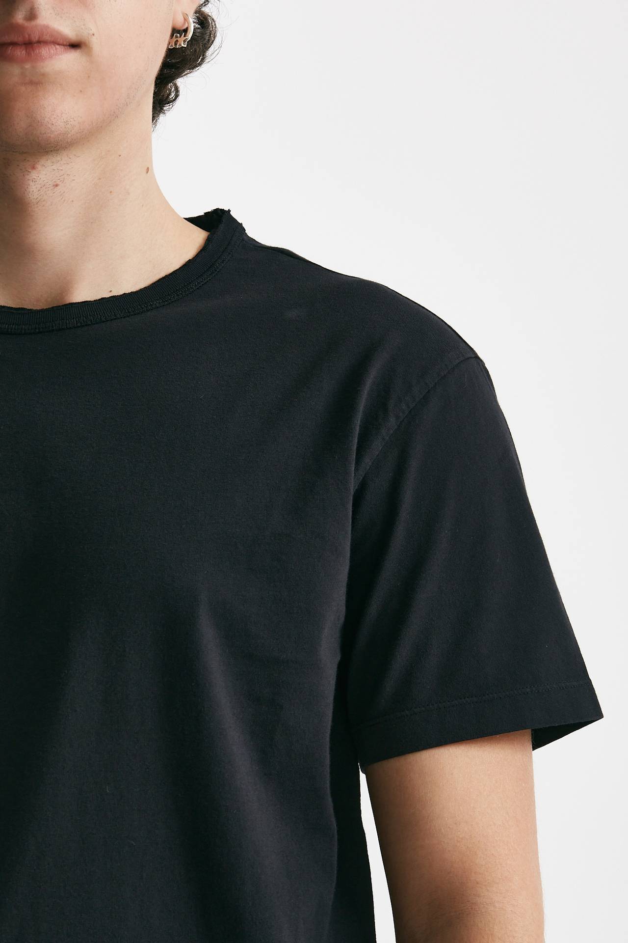 t-shirt in cotone nero men Grifoni - 5