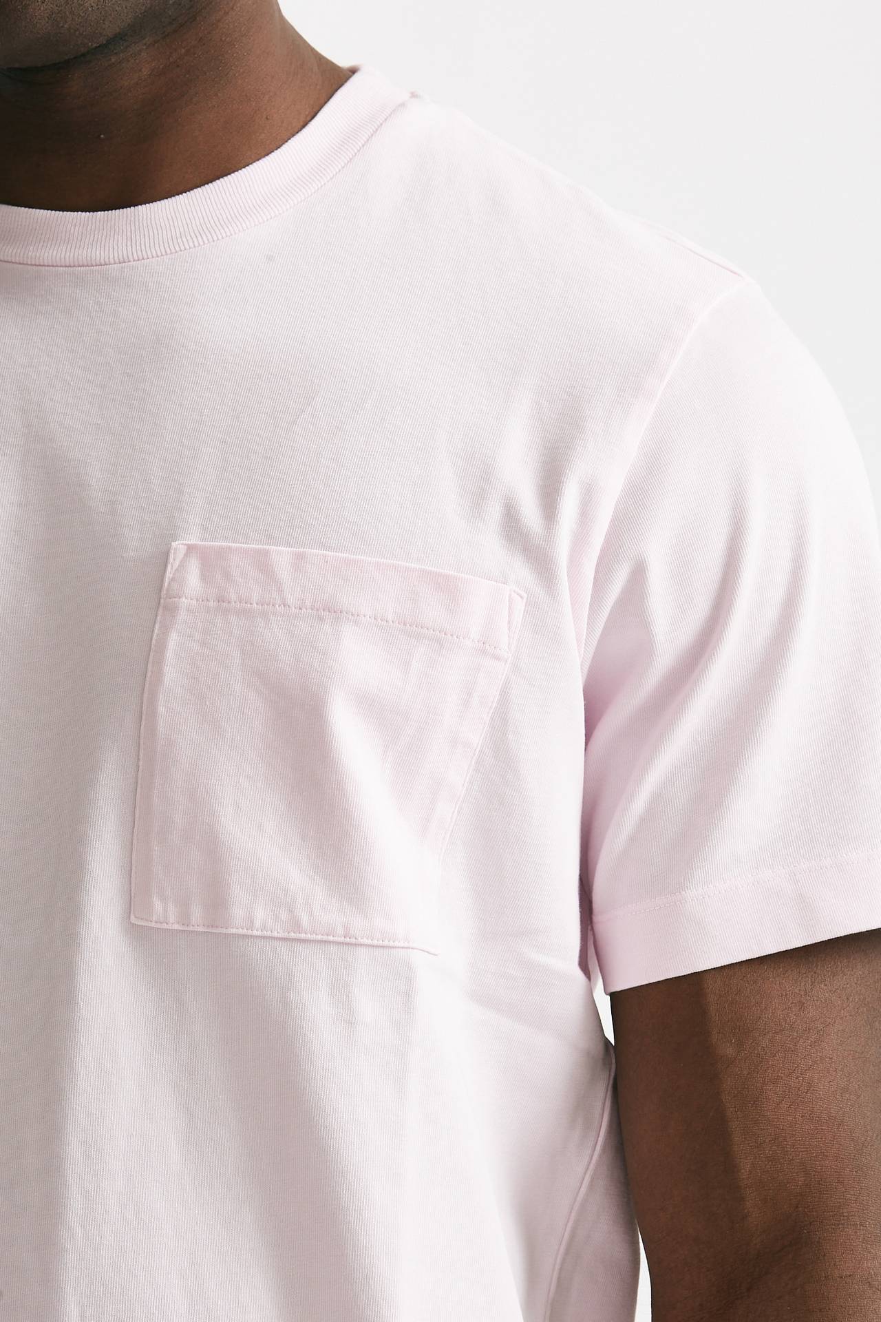 t-shirt in cotone “doppio” rosa men Grifoni - 5