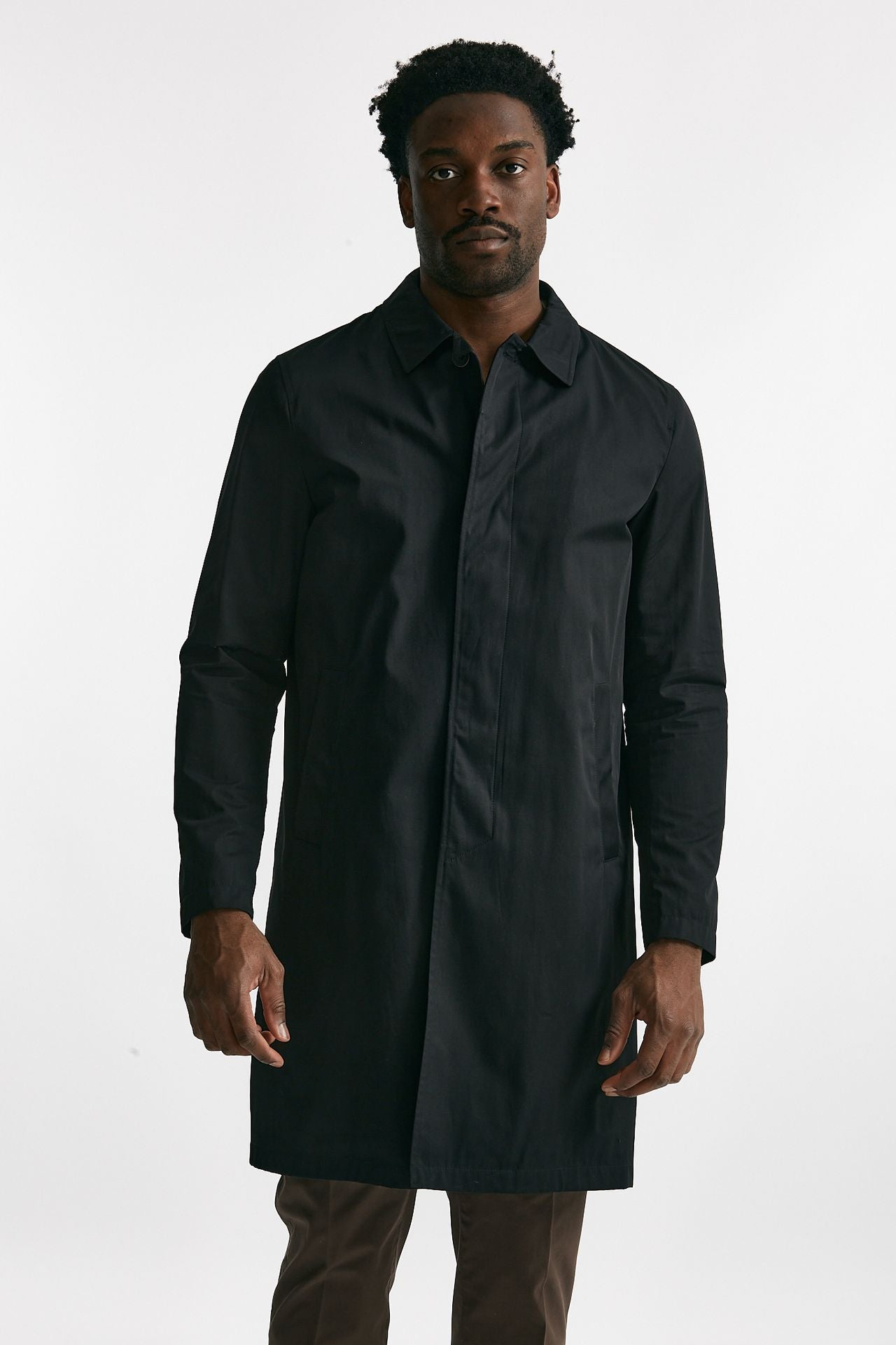 soprabito in cotone nero men Herno - 6