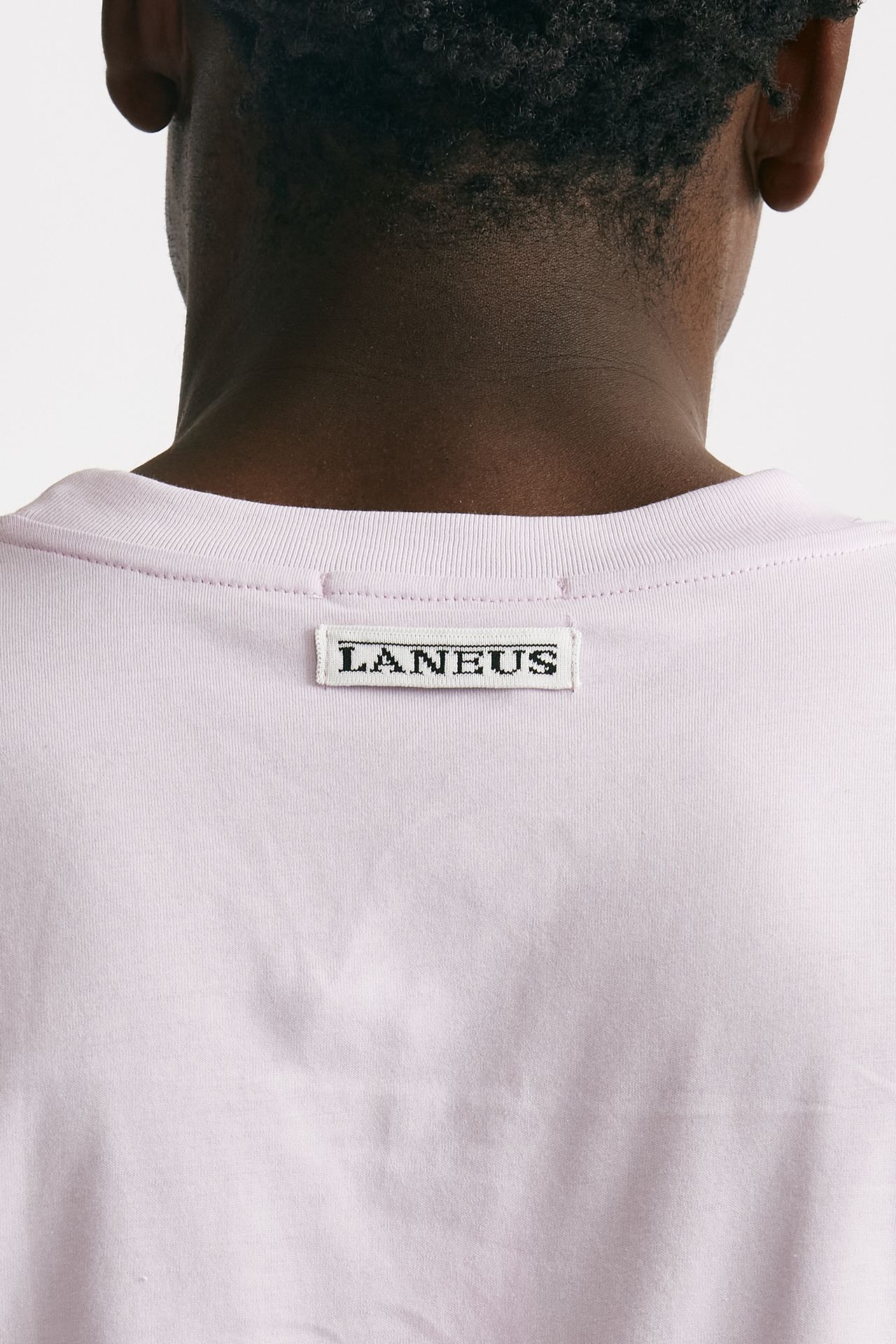 t-shirt in cotone lilla men Laneus - 4