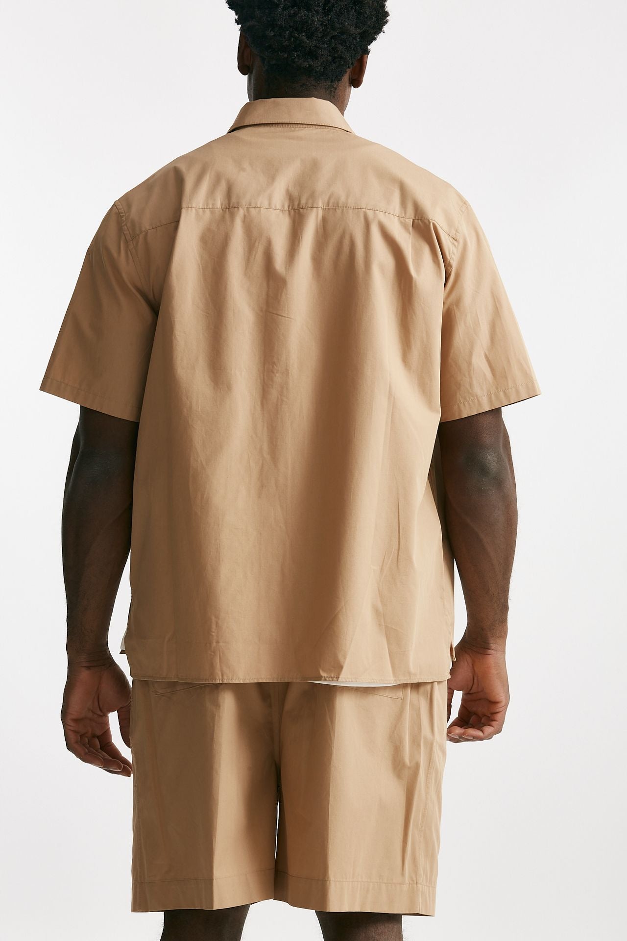camicia in cotone beige men Laneus - 3