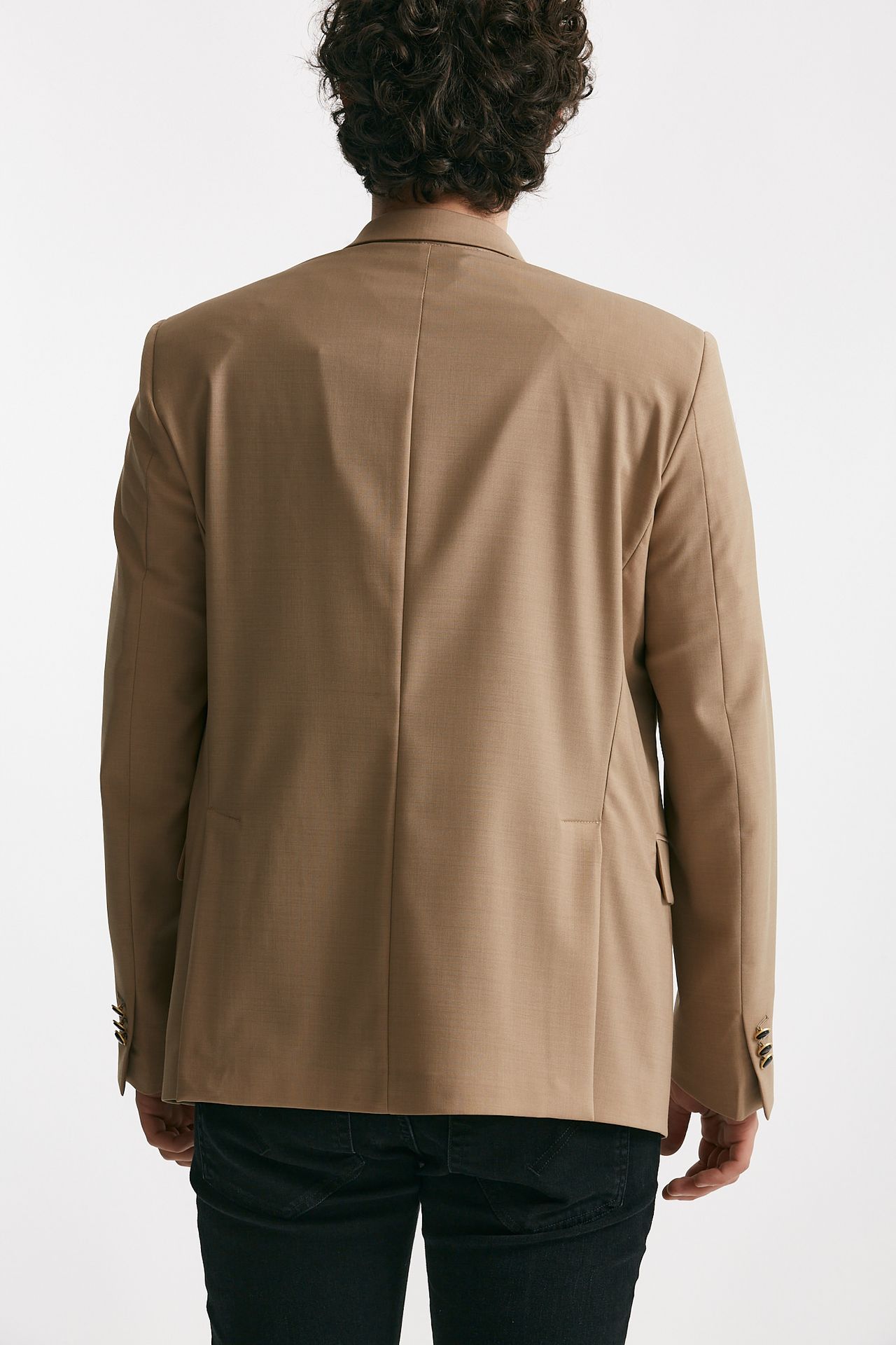 giacca in doppio petto stretch beige men Marsēm - 3