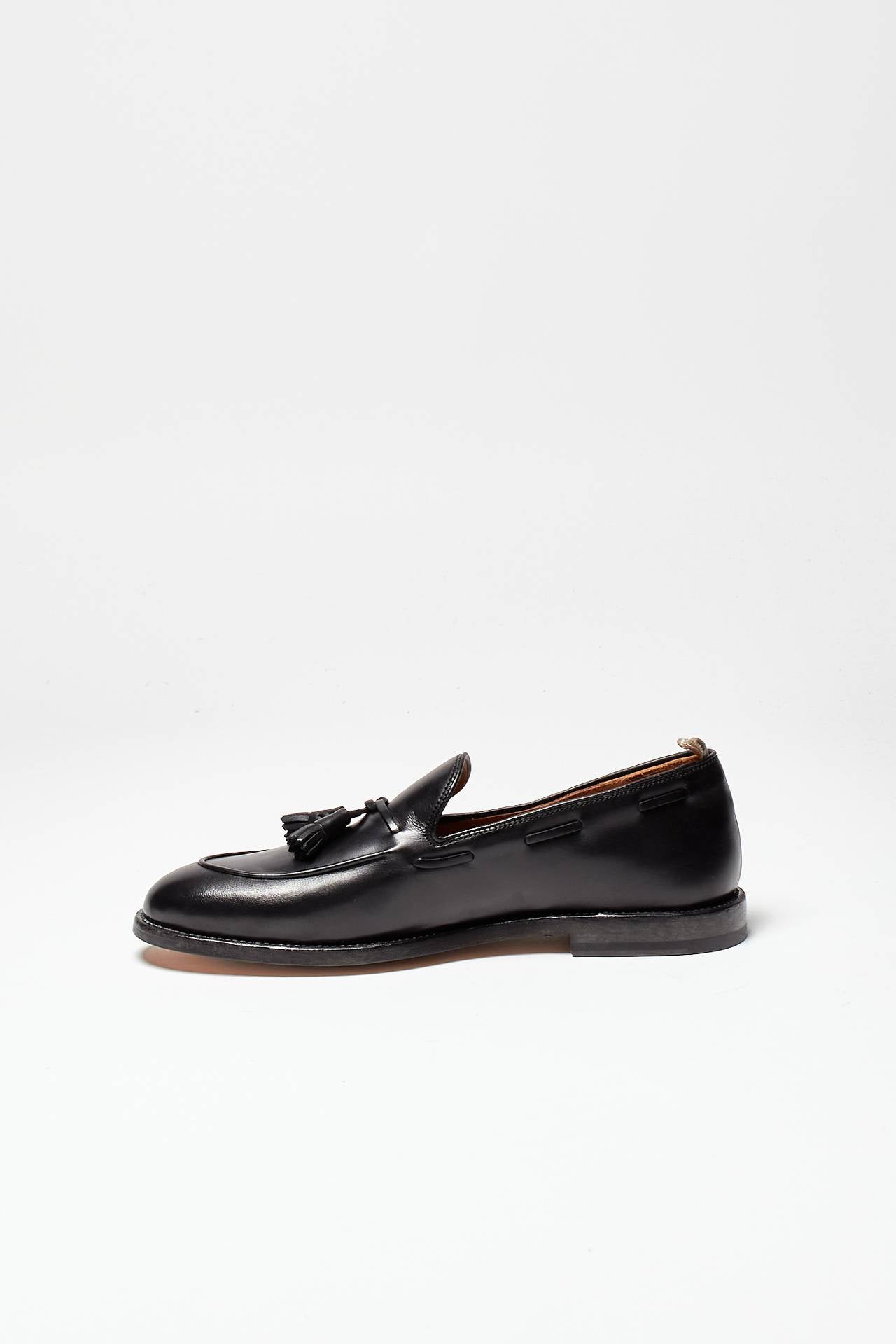 mocassini ivy 003 in pelle nero men Officine creative - 5