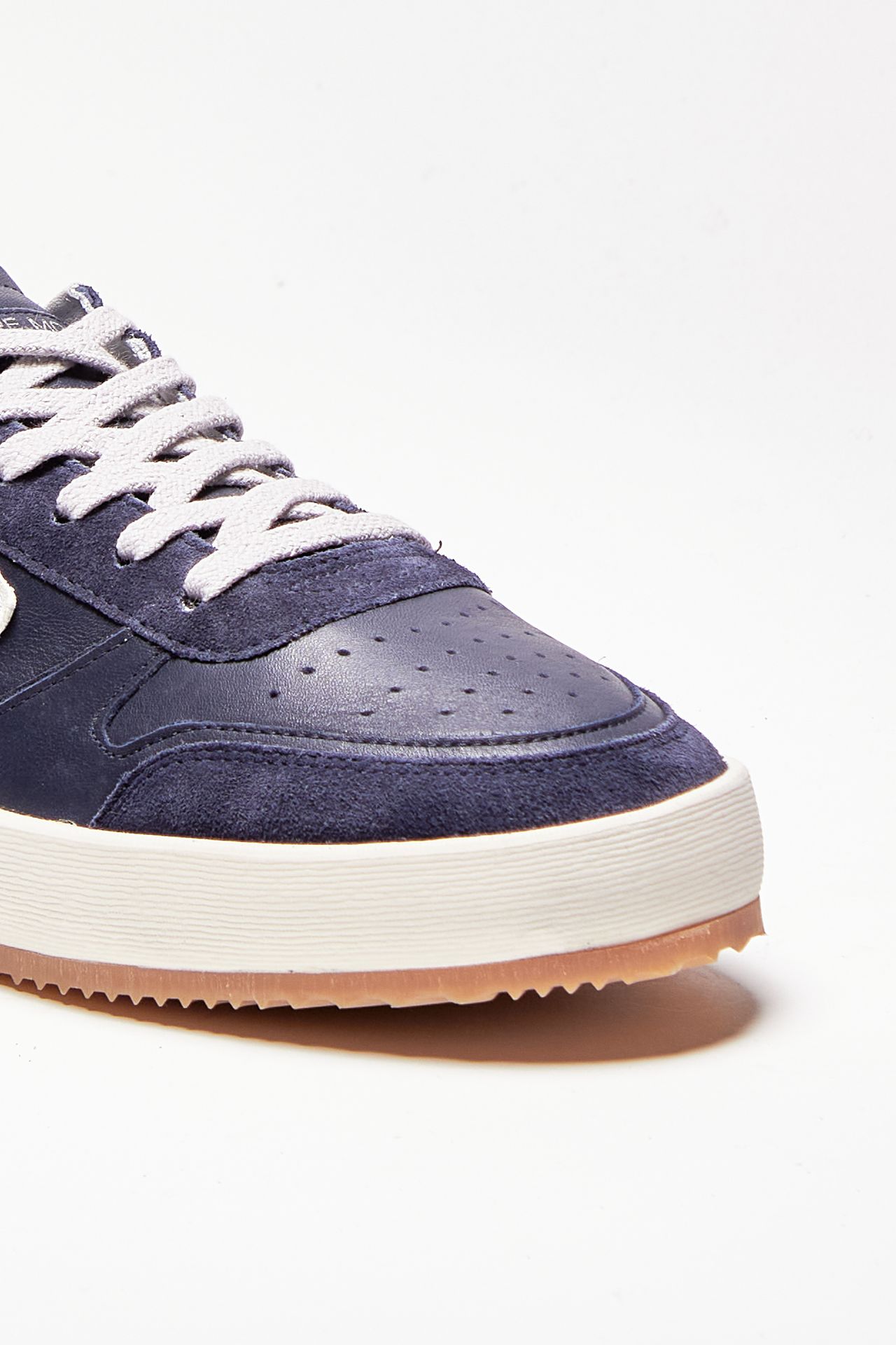 sneakers in pelle e suede nice - vnlu-wx02 men Philippe model - 6