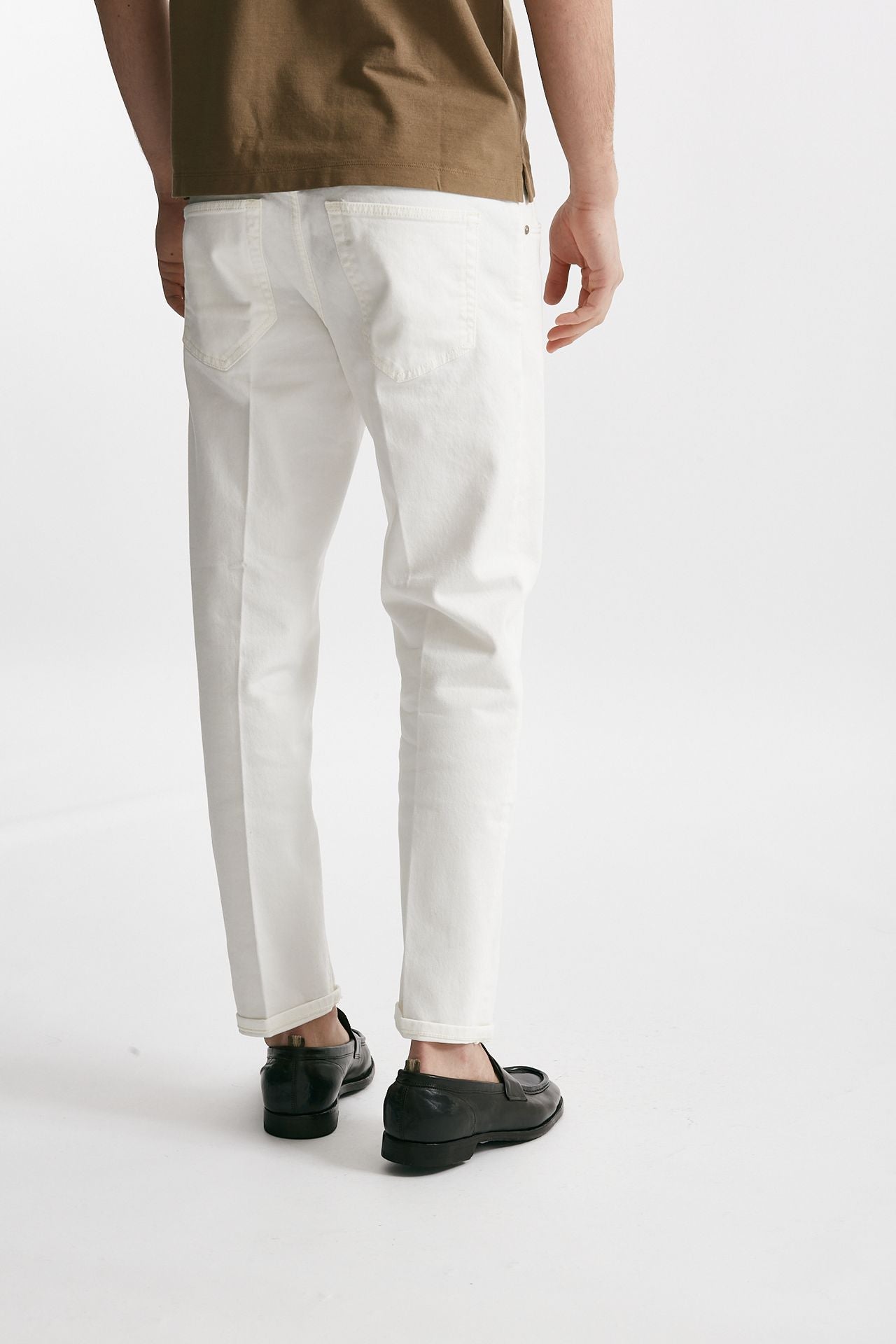 jeans reggae cotone stretch bianco men Pt torino - 3