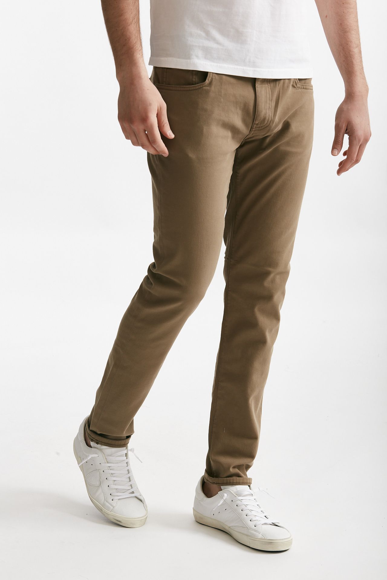 jeans swing cotone stretch cammello men Pt torino - 4