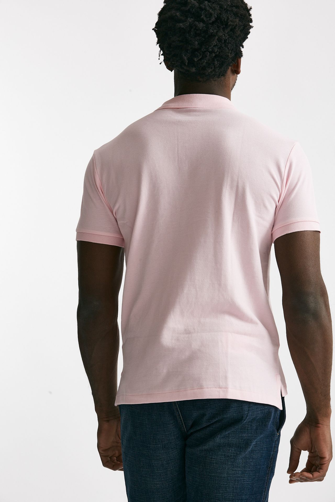 polo in cotone piquet rosa men Polo ralph lauren - 3