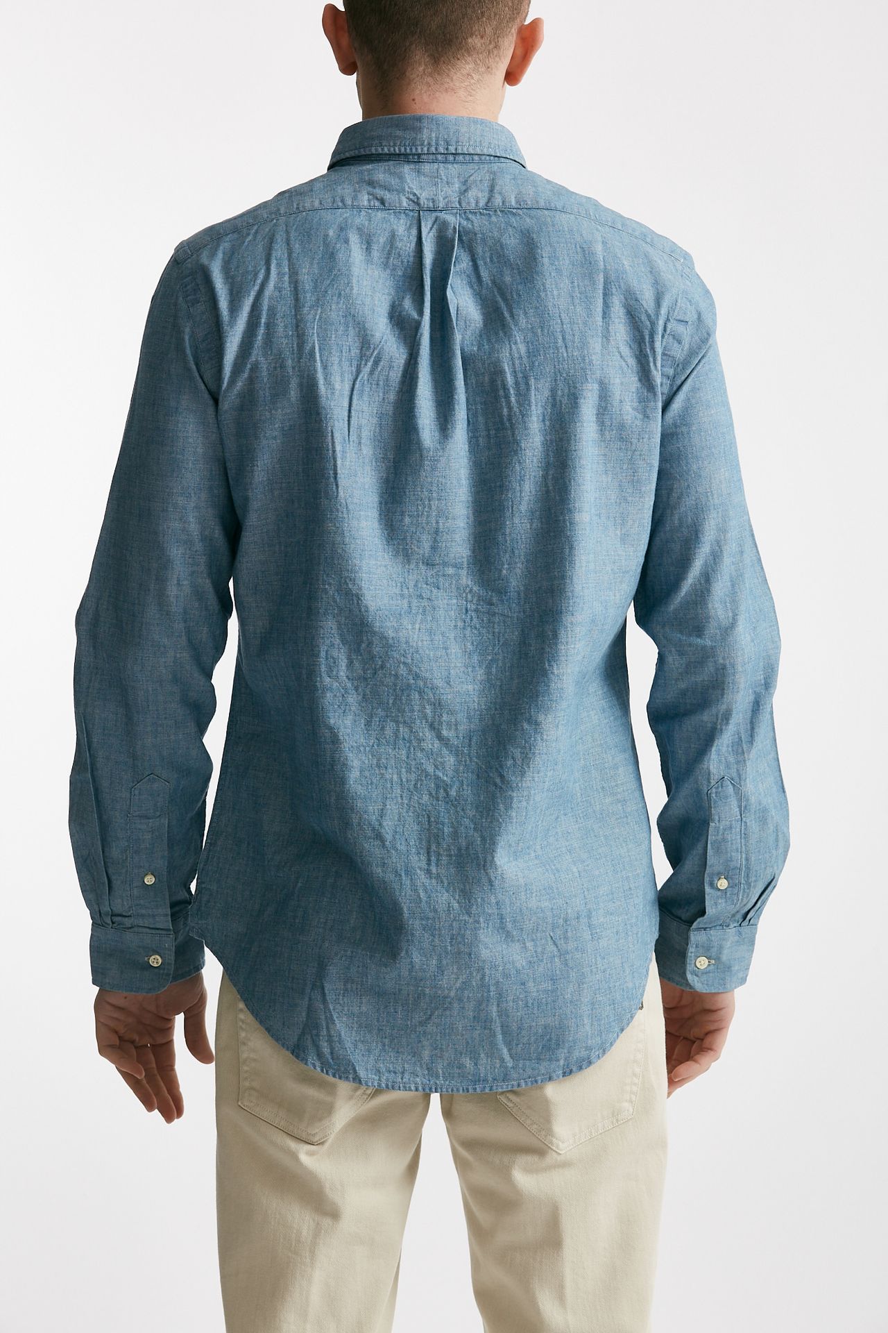 camicia in cotone chambray denim men Polo ralph lauren - 3