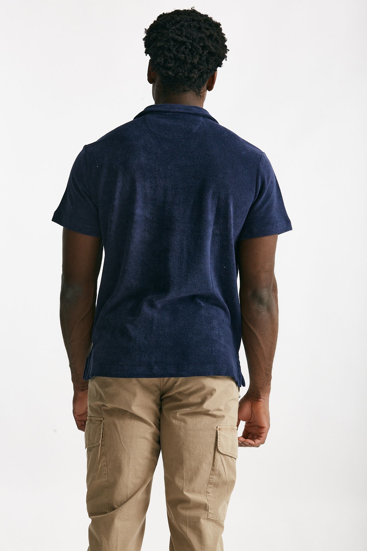 polo in cotone e poliestere blu men Polo ralph lauren - 4