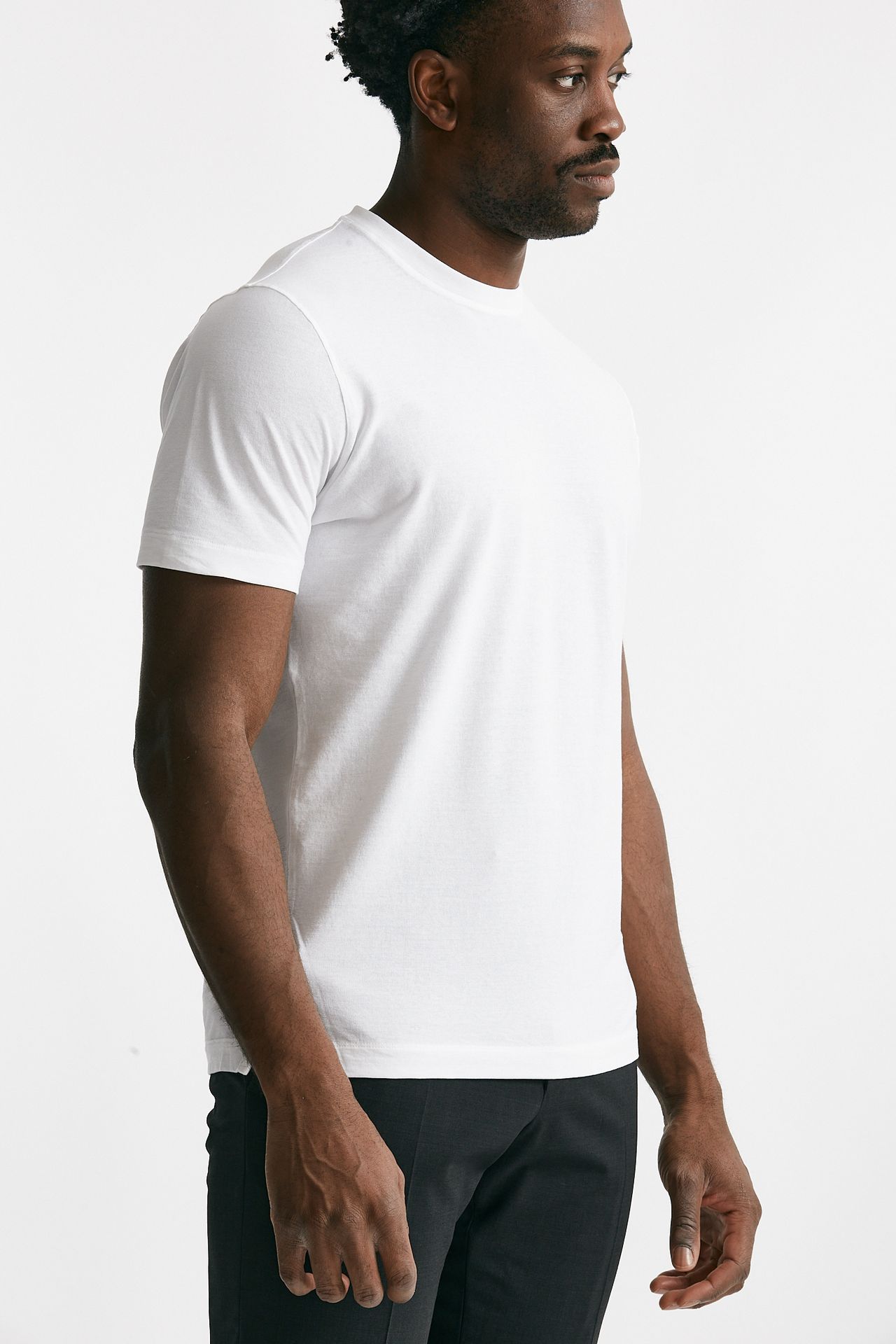 t shirt in cotone bianco icecotton men Zanone - 4