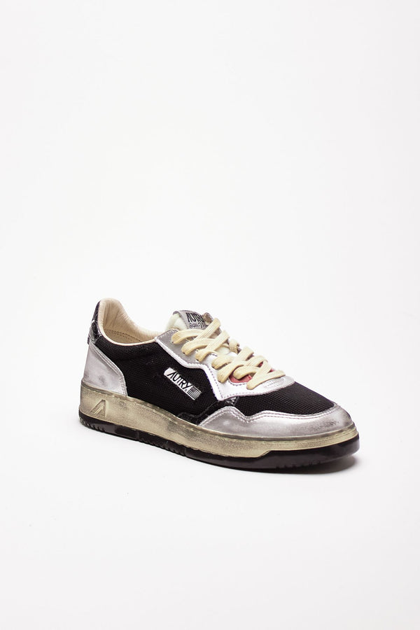 sneakers medalist low super vintage – avlm-ms14 in mesh e suede men Autry