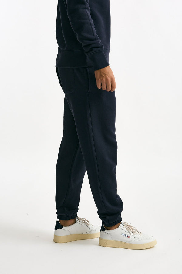 Pantalone jogging in cotone blu men Autry