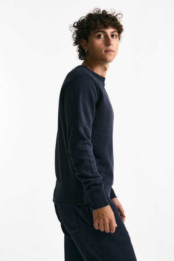 Felpa in cotone blu men Autry