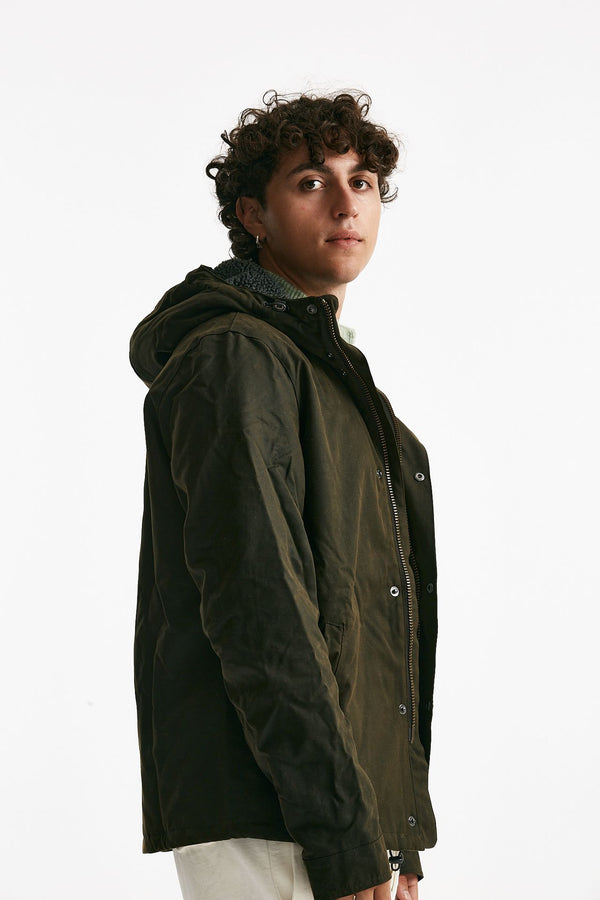 giubbino kevlar wax jacket in cotone cerato olive men Barbour