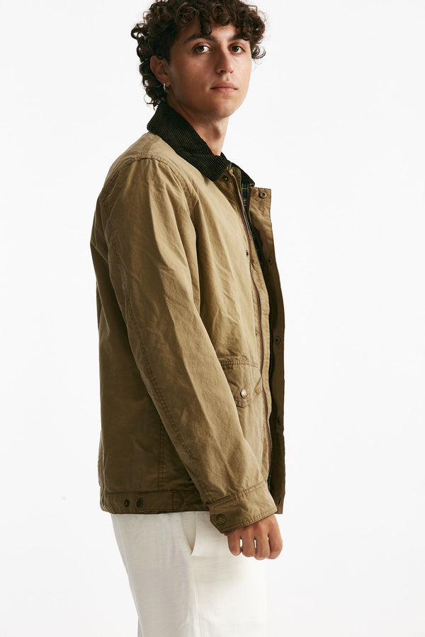 field jacket drifter wax in cotone lavato e cerato men Barbour
