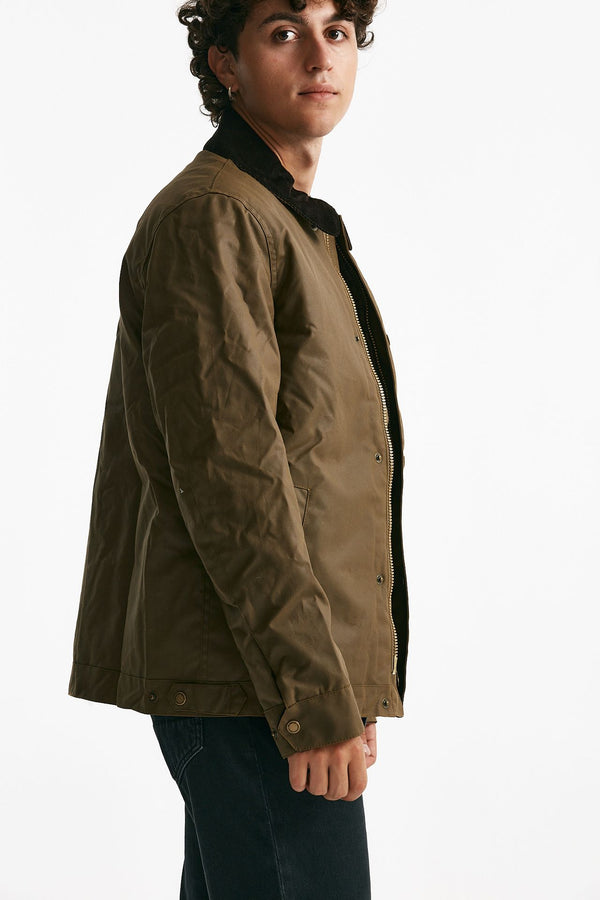 giubbino workers wax in cotone cerato sand-bruciato men Barbour