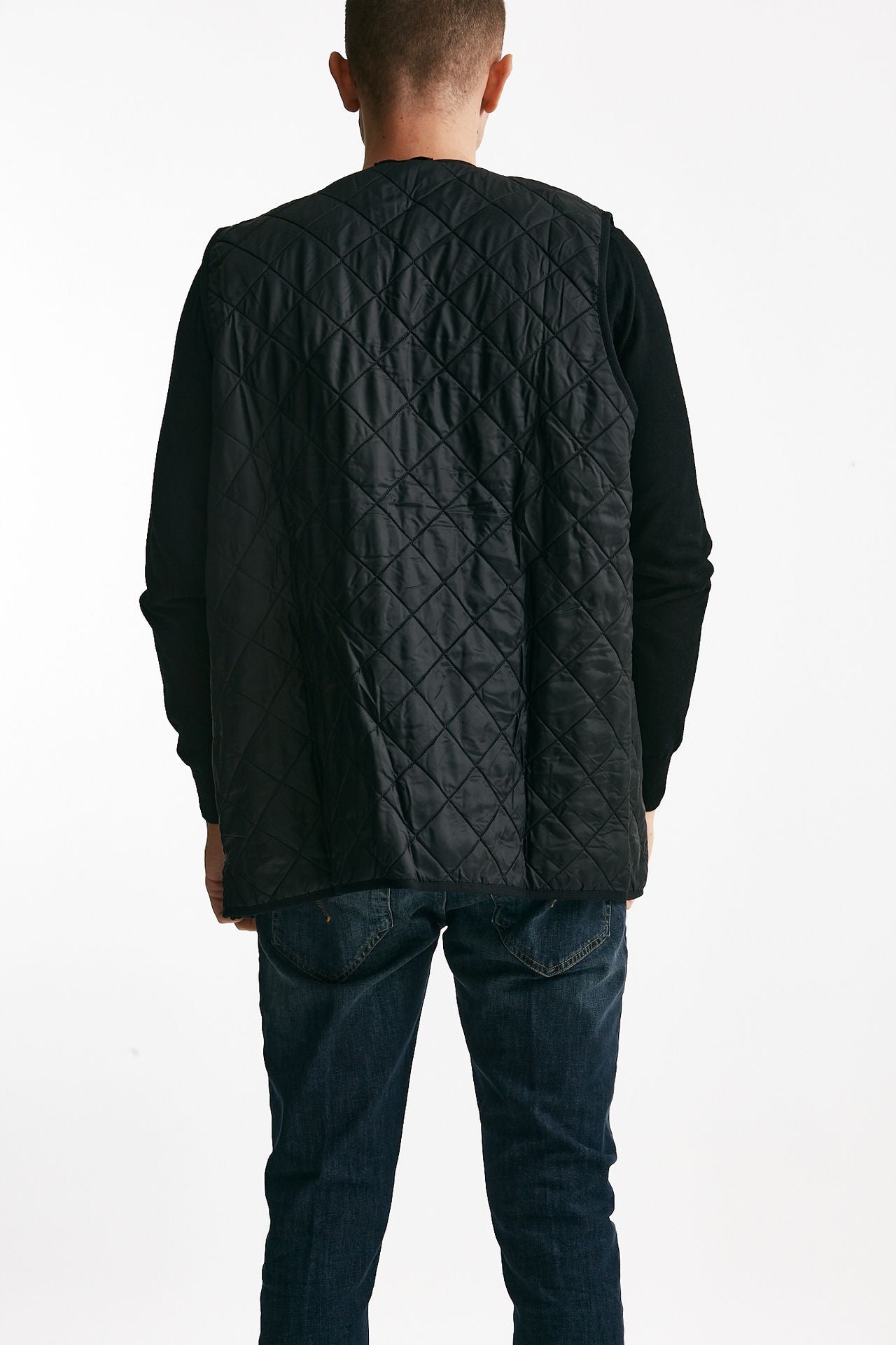 gilet polarquilt trapuntato nero men Barbour - 3