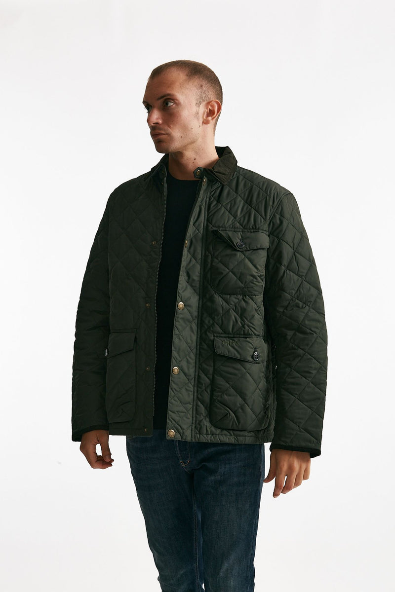 Giacca HORNBY QUILTED trapuntata verde men Barbour
