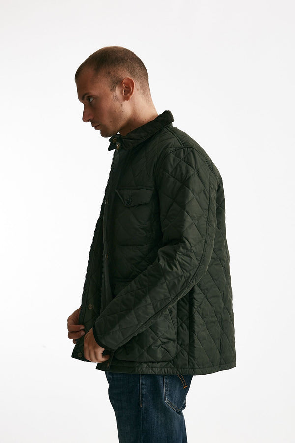 Giacca HORNBY QUILTED trapuntata verde men Barbour