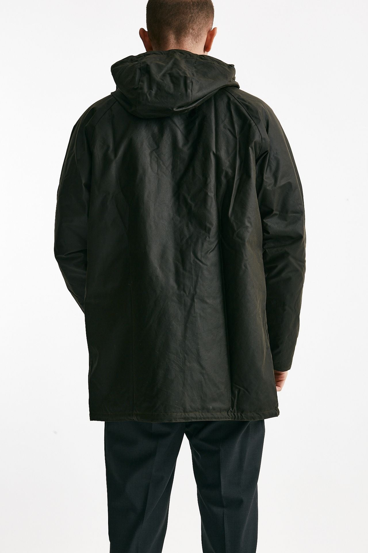 Parka BEDALE WAX PARKA in cotone cerato verde men Barbour - 3