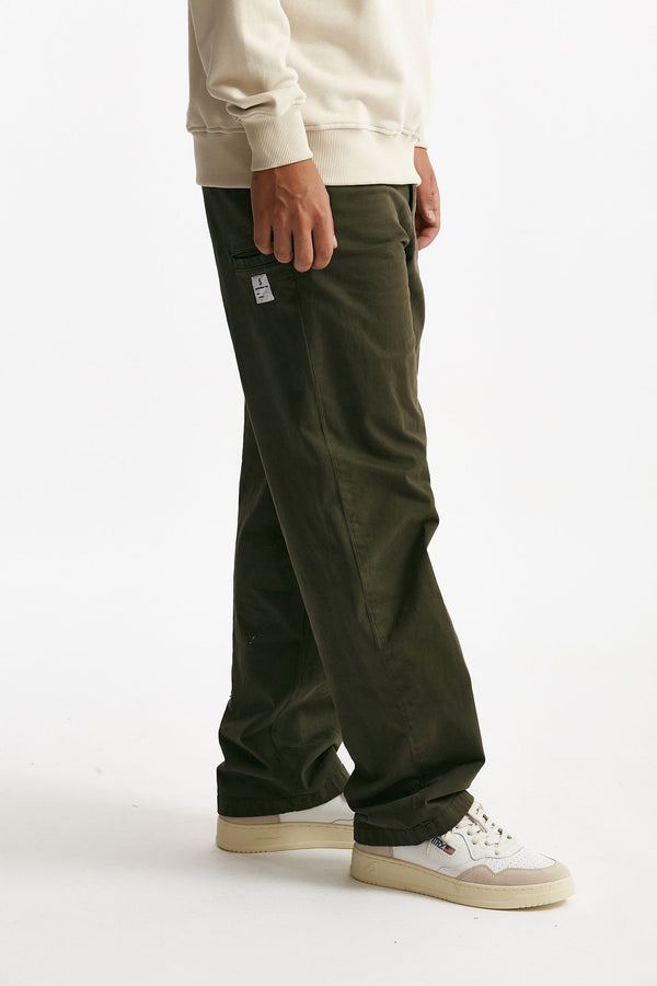 pantalone ant in cotone stretch  militare men Department five