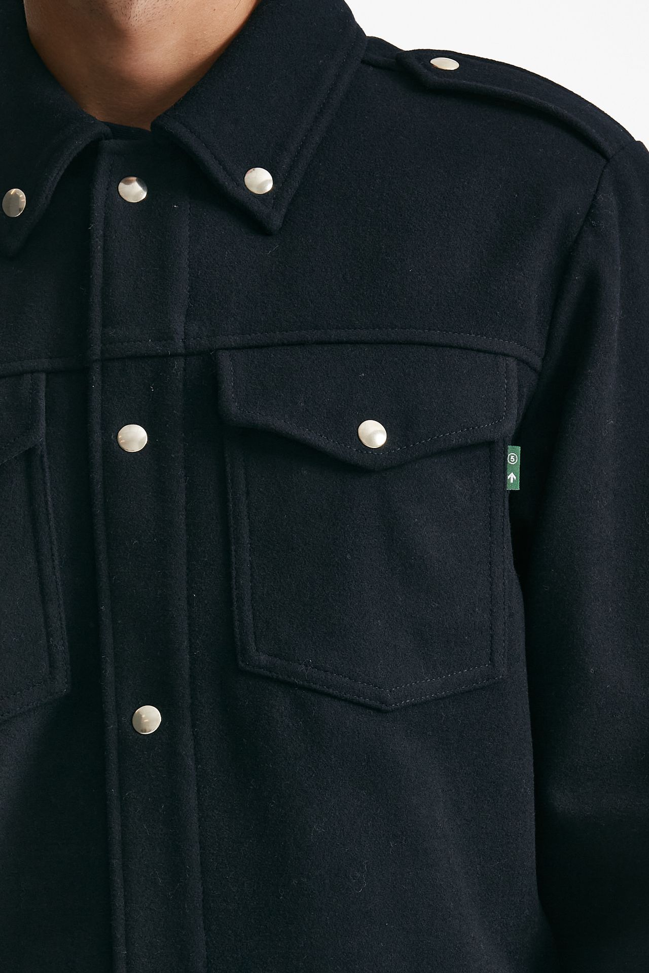 giubbino in misto lana blu men Department five - 8