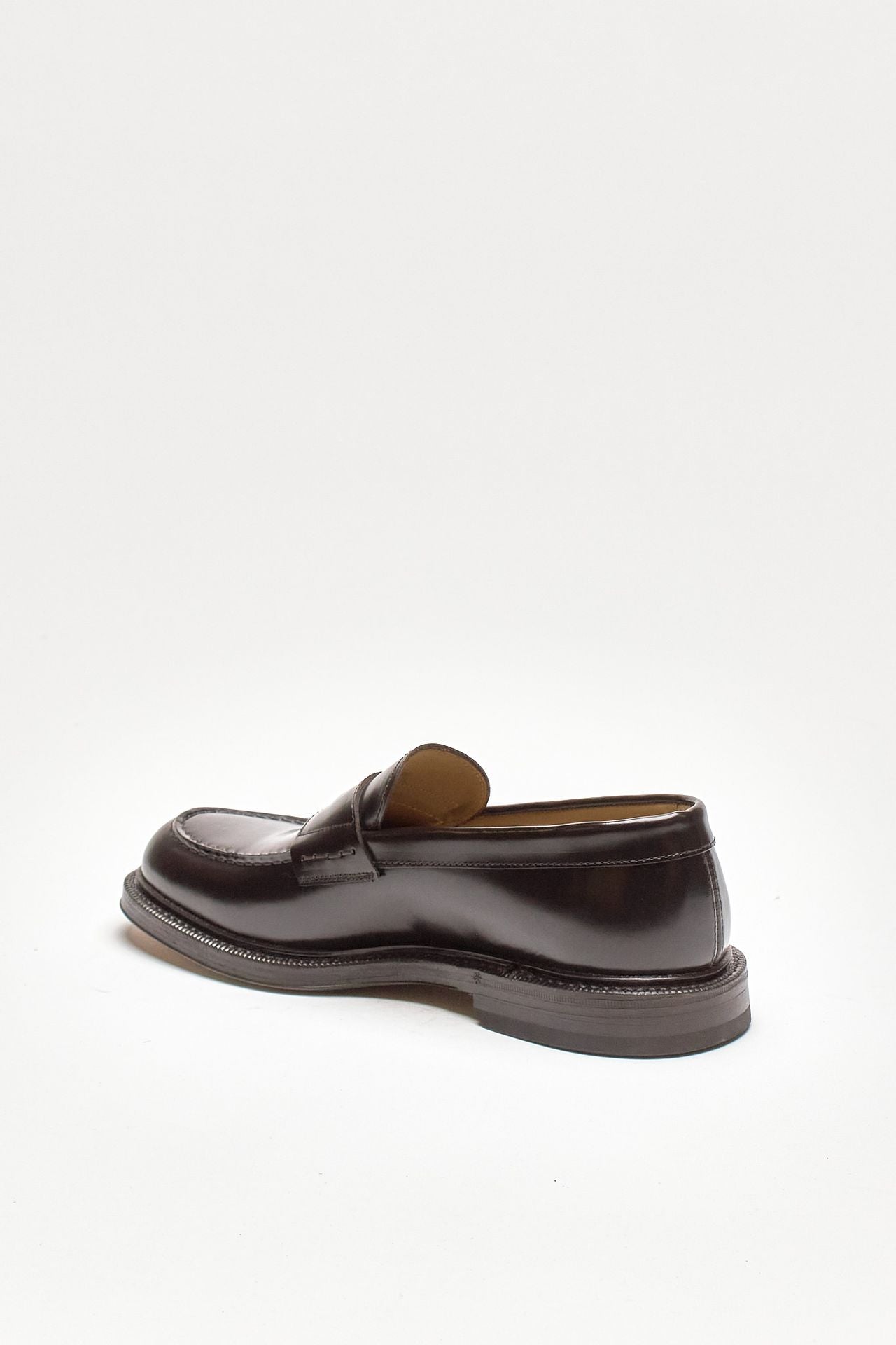 mocassini 1203 in pelle lavata testa di moro men Green george - 3