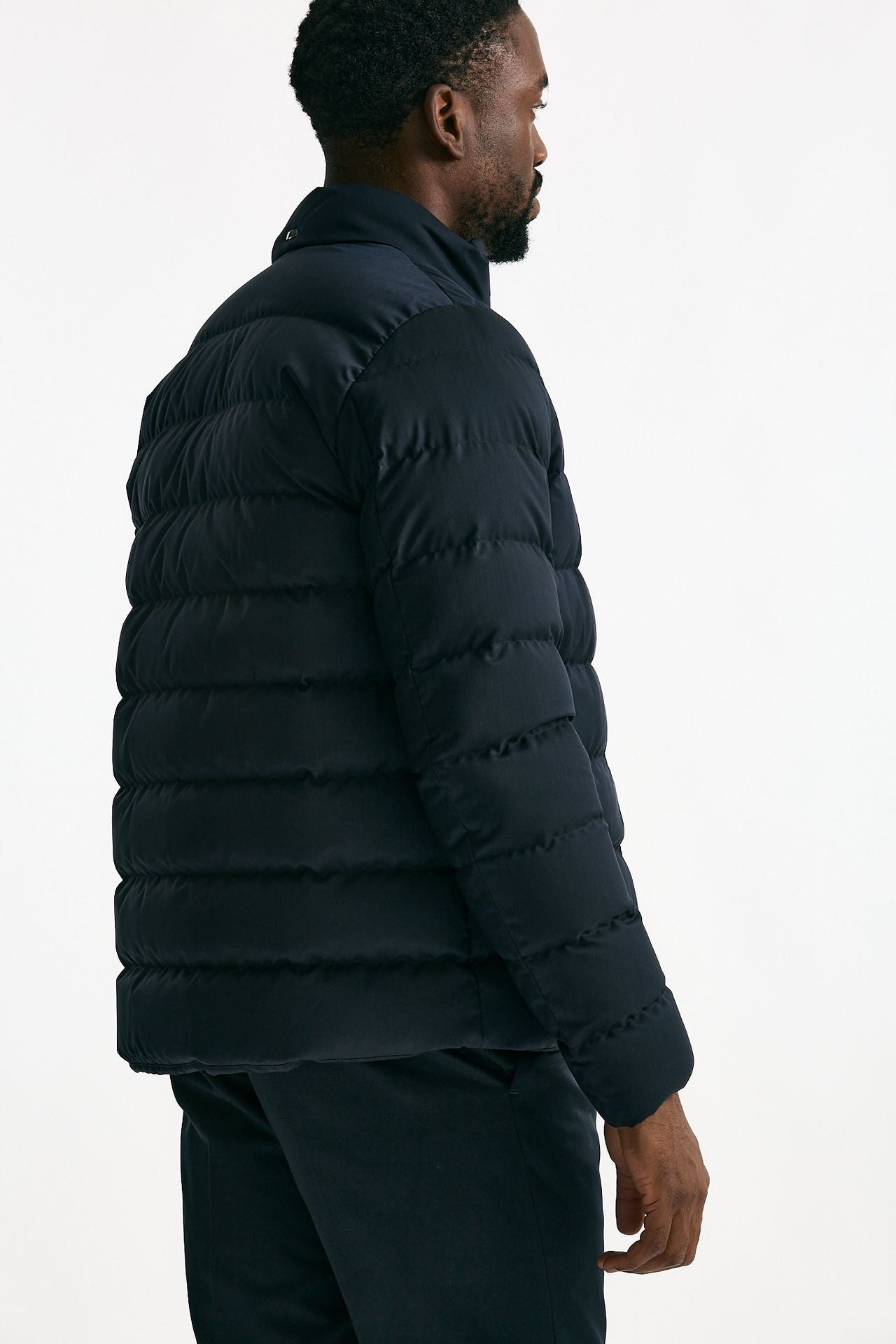 Piumino blu in nylon men Herno - 5