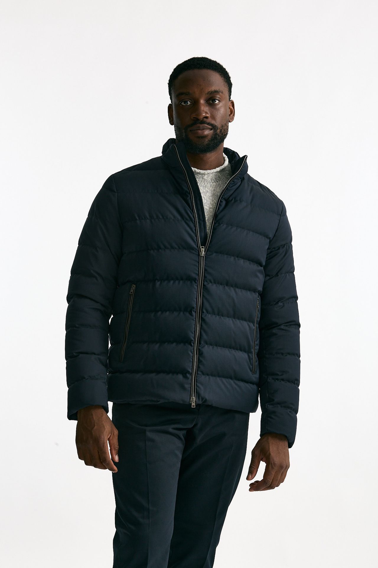 Piumino blu in nylon men Herno - 7