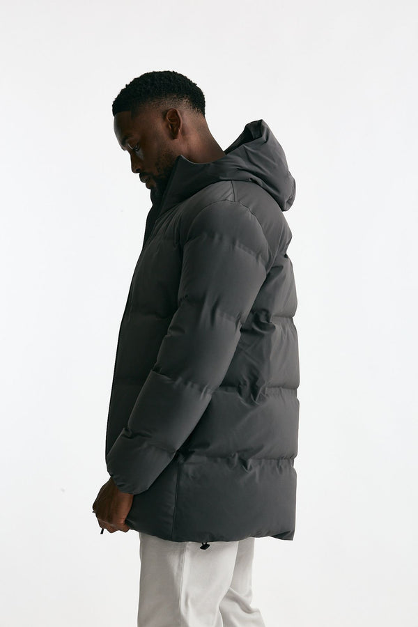 Piumino lungo grigio GORE-TEX men Herno