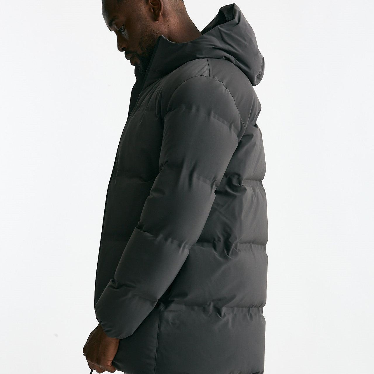 Piumino lungo grigio GORE-TEX men Herno - 8