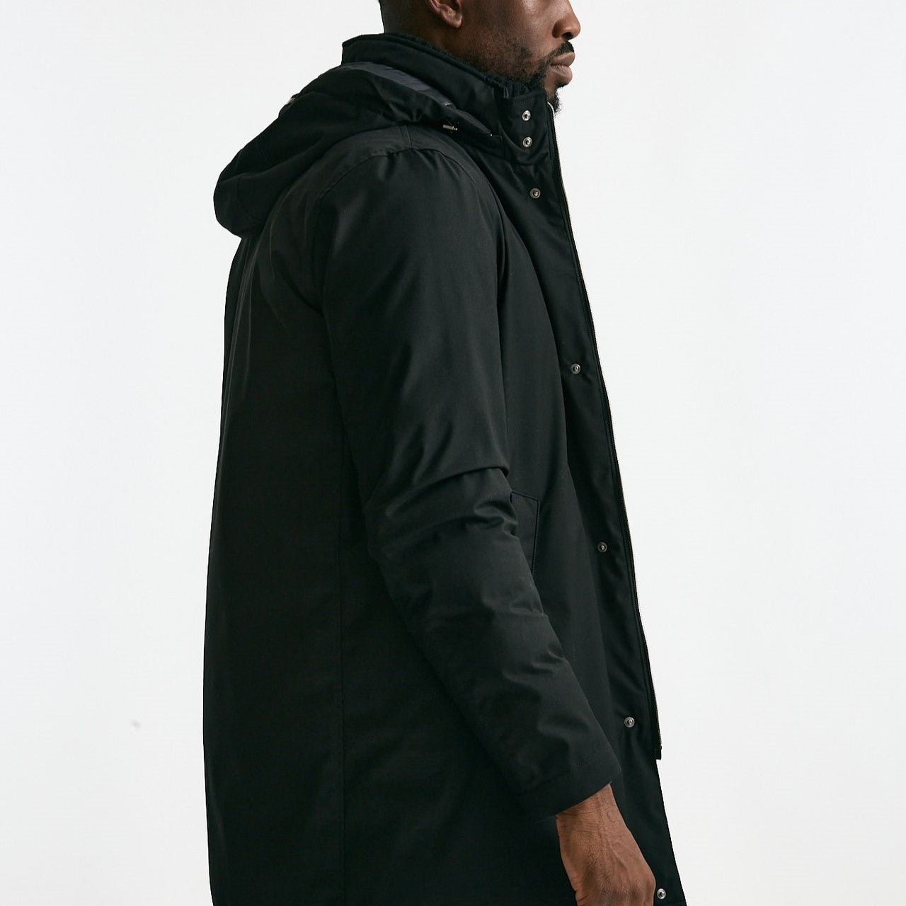 Parka nero esterno in nylon men Herno - 8