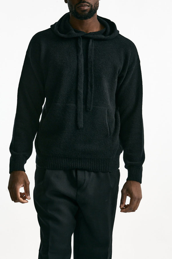 Maglia cashmere nero men Laneus