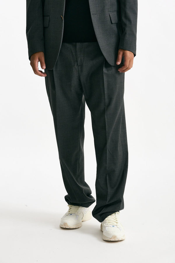 Pantalone gamba ampia grigio men Marsēm