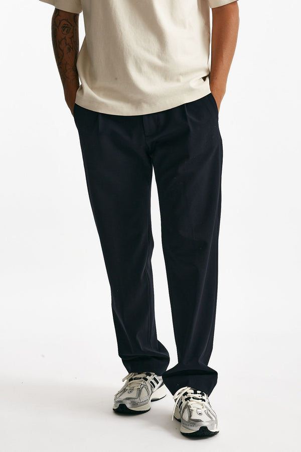 Pantalone FOLD 2 Lana e poliestere stretch blu men Nine in the morning