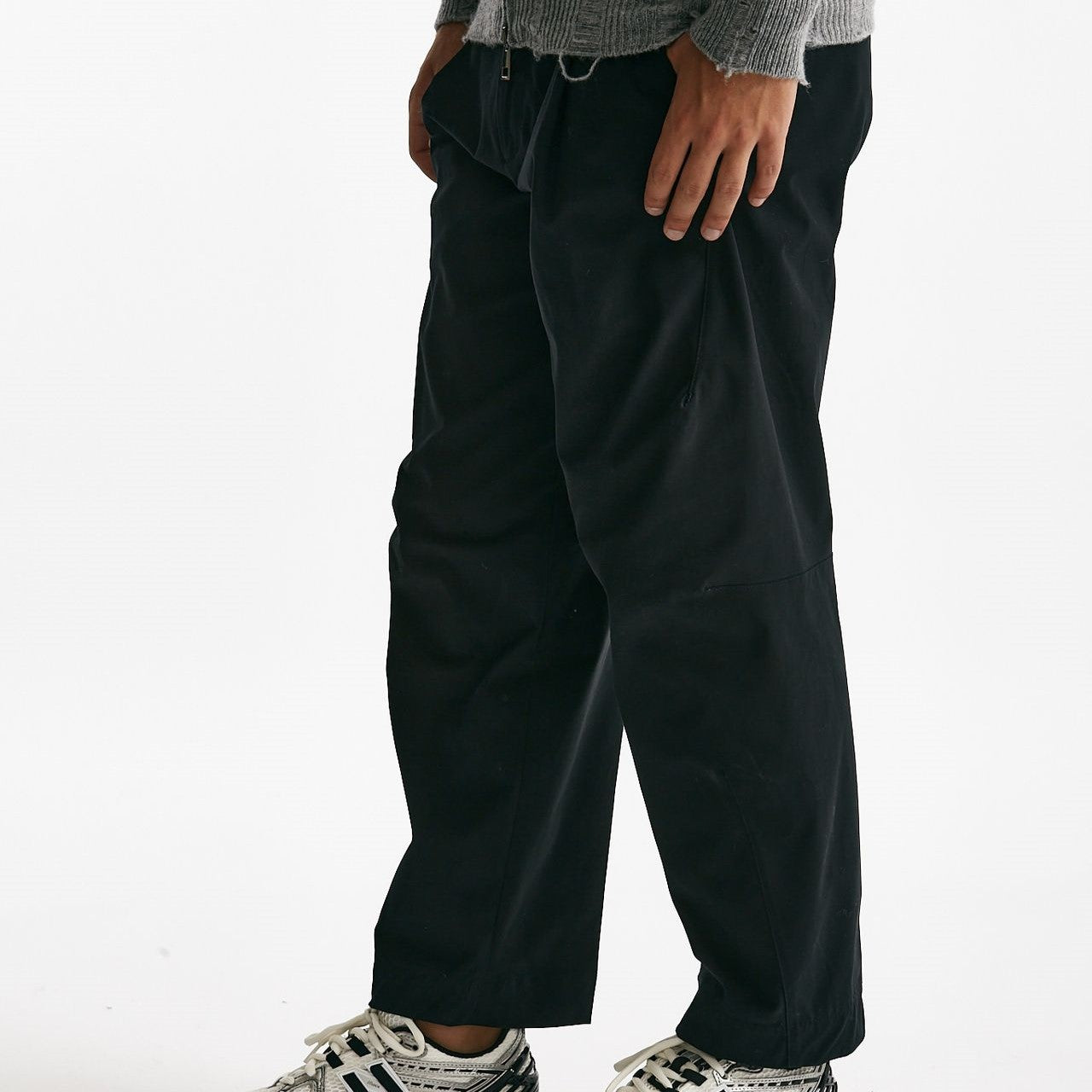 Pantalone GIULIO CARROT nero men Nine in the morning - 8