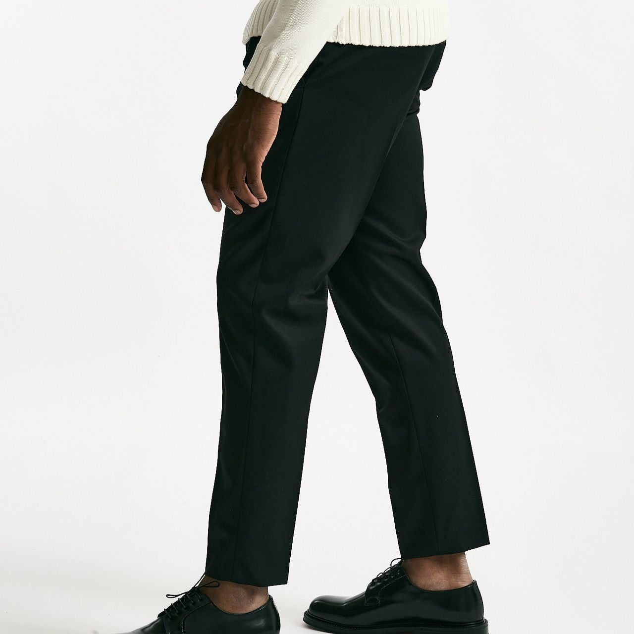 Pantalone EDGE-REBEL in lana ferma nero men Pt torino - 8