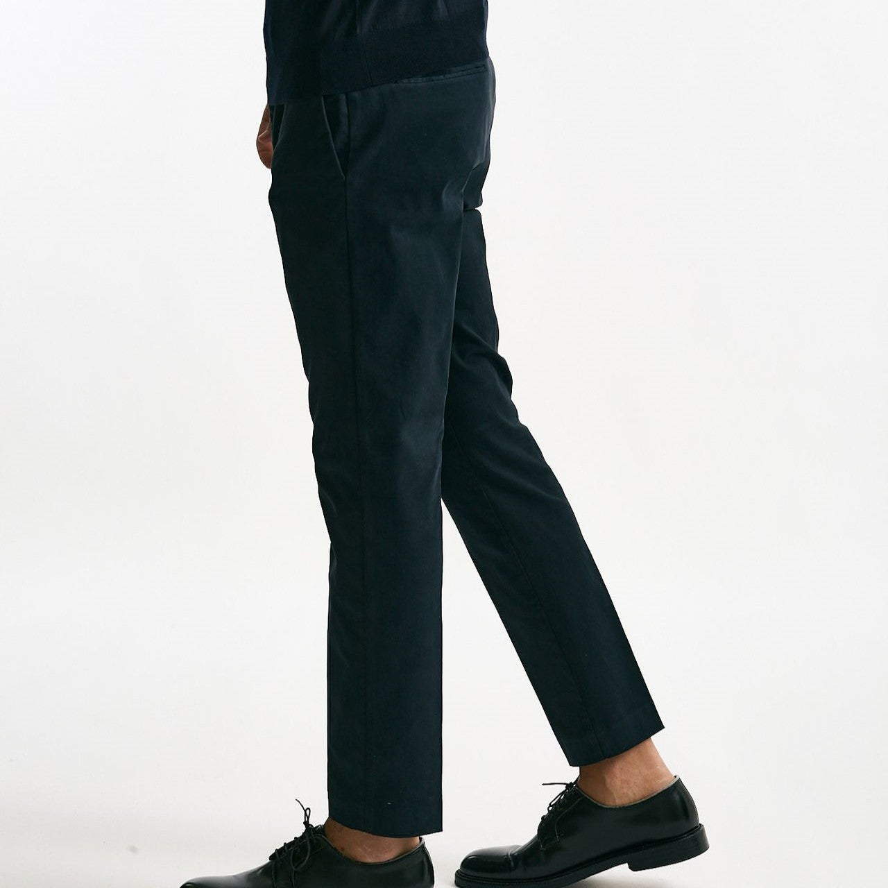 Pantalone EDGE-DIECI in cotone stretch blu men Pt torino - 8
