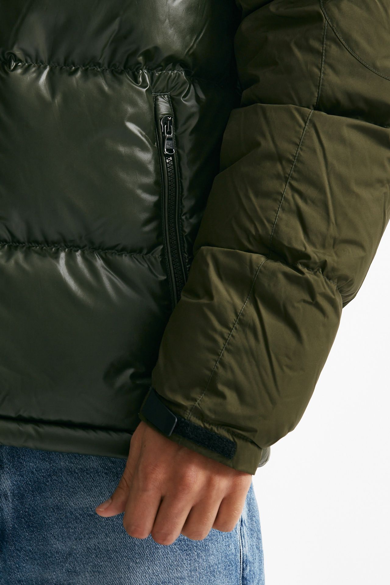 piumino in nylon verde militare men Polo ralph lauren - 9