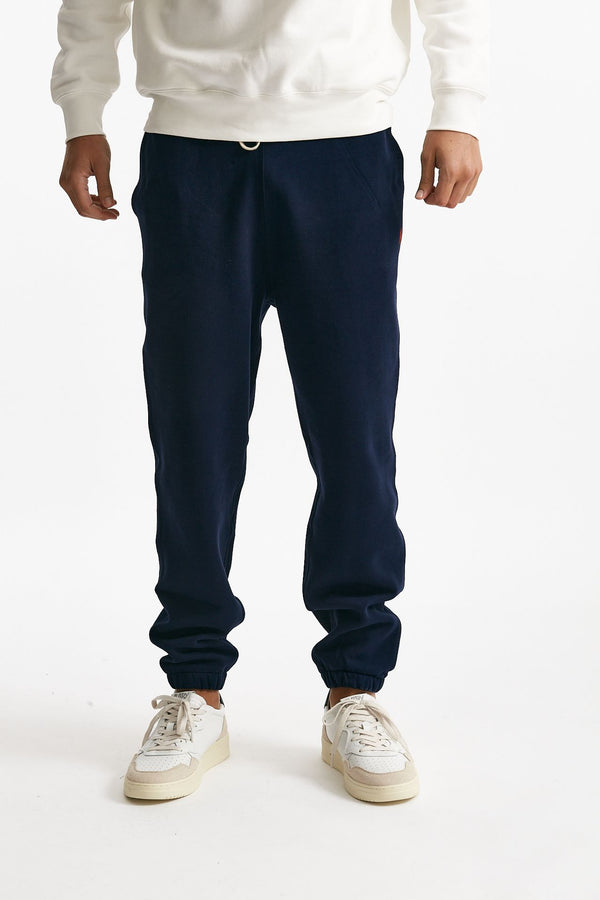 Pantalone in misto cotone blu men Polo ralph lauren